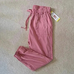 ❤️ NWT Buffalo David Bitton Tencel Joggers Strawberry Pink Small  Women's Pants